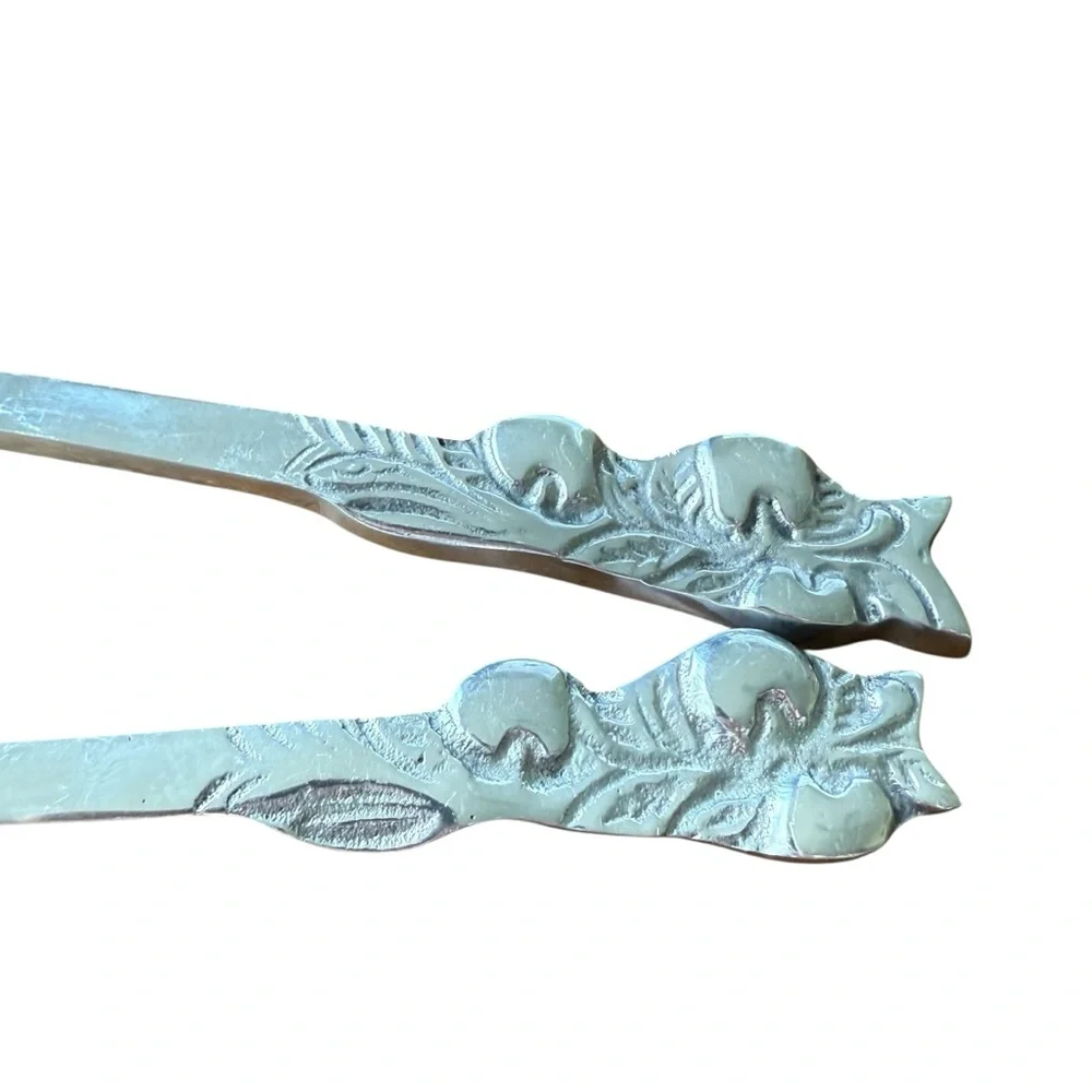 Salad Servers Spoon Fork Huge Aluminum